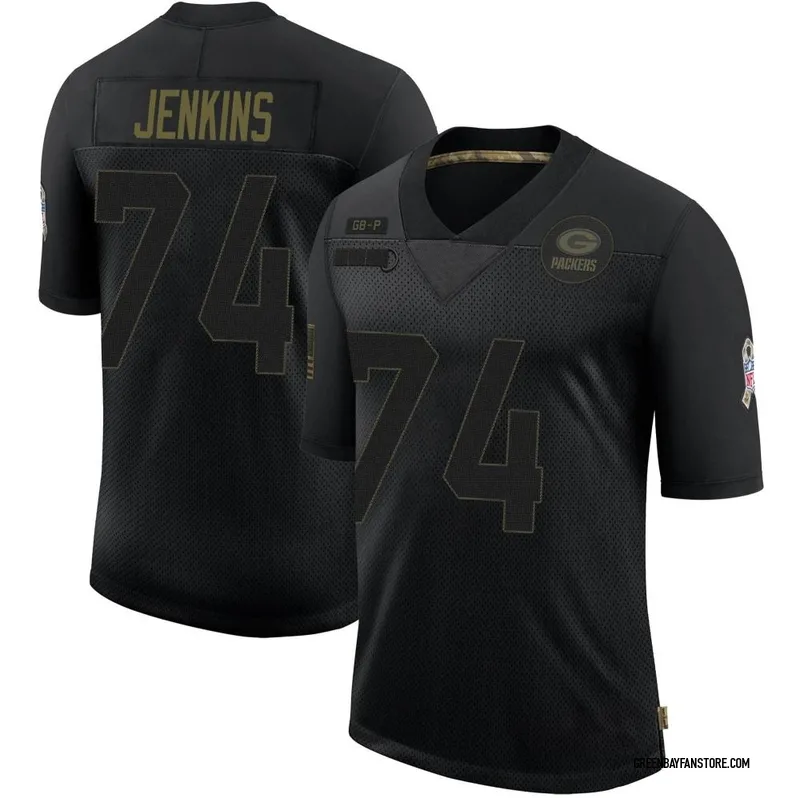 Green Bay Packers Elgton Jenkins 2019 Nfl Draft Navy Game Jersey - Bluefink