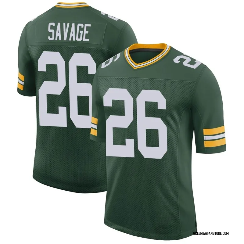 Jerseyrama Darnell Savage Jersey #26 Green Bay Unsigned Custom Stitched Green Football New No Brands/Logos Sizes S-3xl