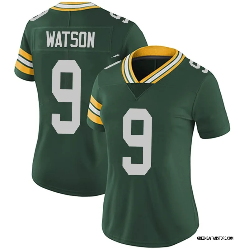 Jerseyrama Unsigned Christian Watson Jersey #9 Green Bay Custom Stitched Green Football New No Brands/Logos Sizes S-3xl, Women's