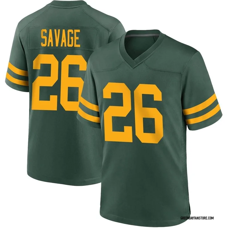 Darnell Savage Jersey #26 Green Bay Unsigned Custom Stitched Green Football  New No Brands/Logos Sizes S-3XL 