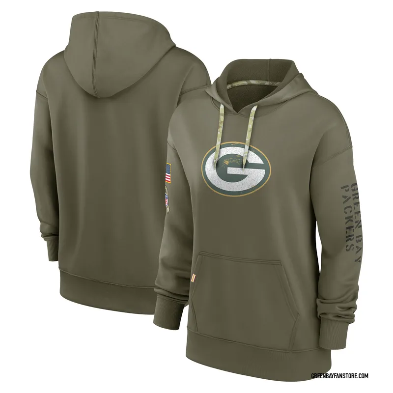 Green Bay Packers Black Salute To Service hoodie - Depop