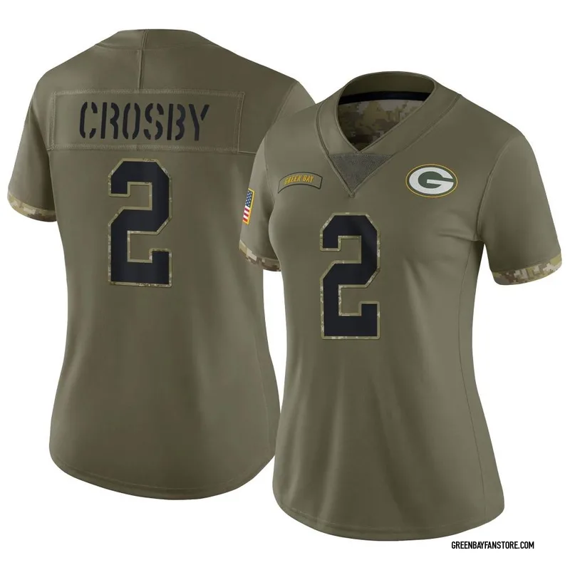 mason crosby jersey womens