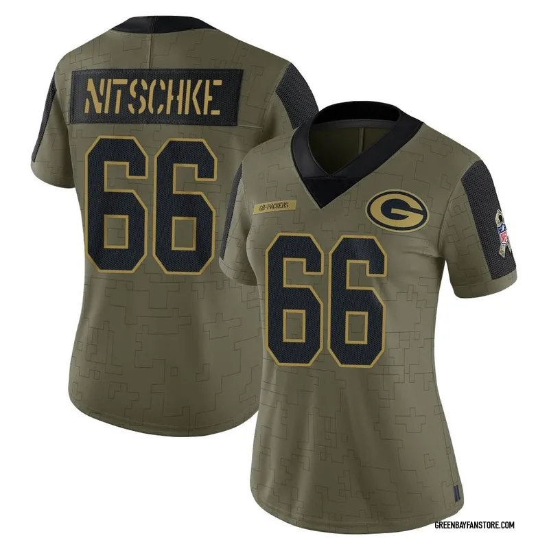 Unsigned Ray Nitschke Jersey #66 Green Bay Custom Stitched, 56% OFF