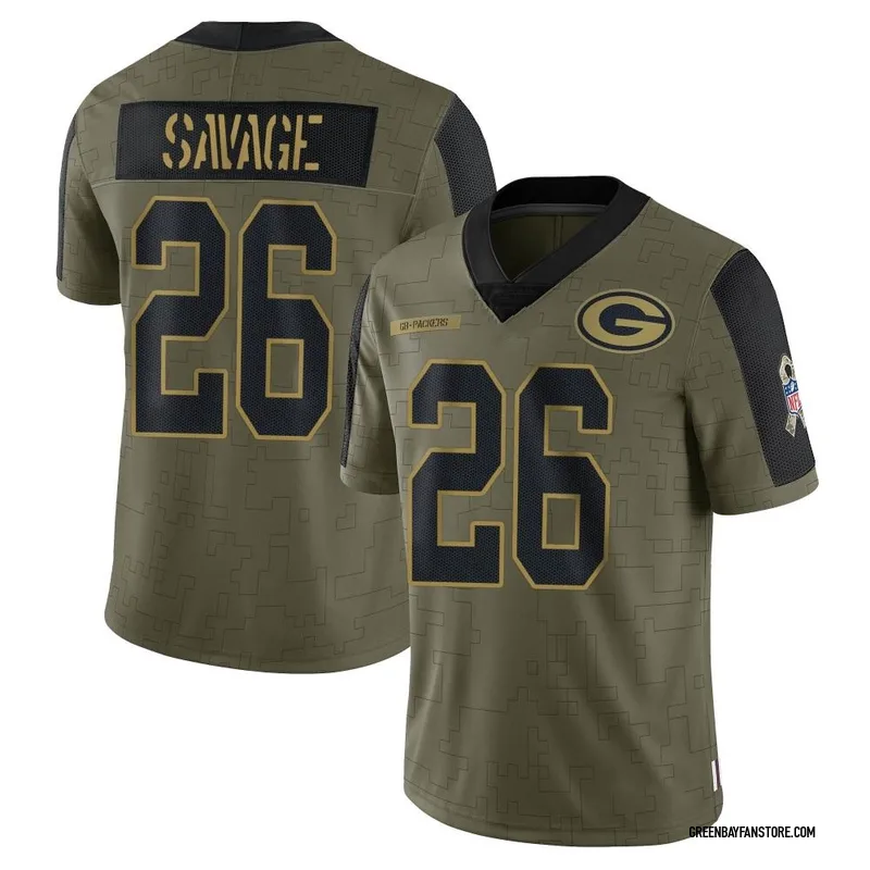 Jerseyrama Darnell Savage Jersey #26 Green Bay Unsigned Custom Stitched Green Football New No Brands/Logos Sizes S-3xl