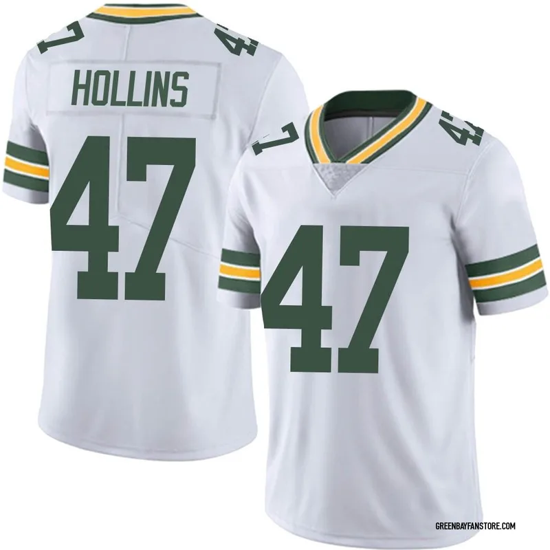 Justin Hollins Youth Nike Green Bay Packers Custom Game Jersey Size: Extra Large