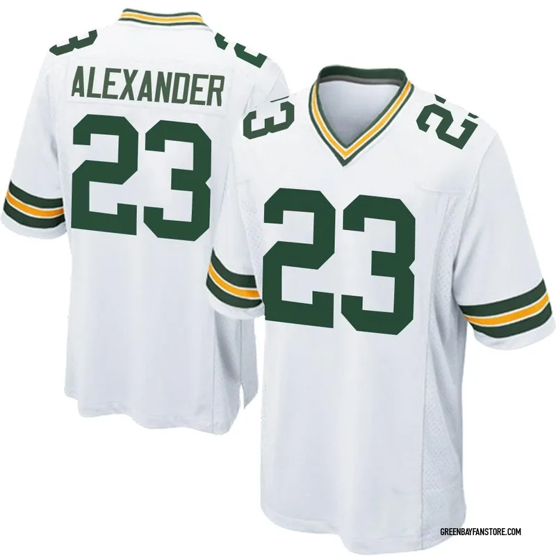 GB.Packers #23 Jaire Alexander Gray Atmosphere Game Jersey